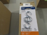 Box of 10 packs of 2 S Hooks