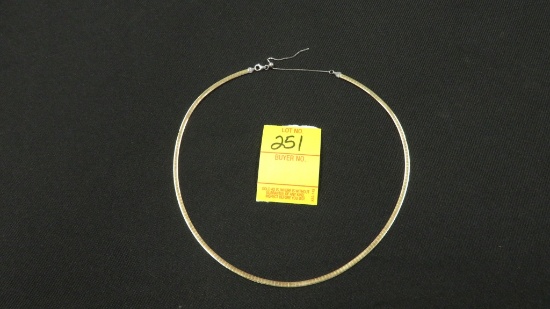 Necklace 10 kt Yellow & White Gold