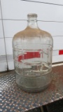 Three Gallon Round Glass Carboy