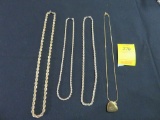 Lot of 4 Necklaces