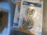 Lot of five 3/8 Clevis Hooks