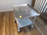 28 x 24 Stainless ROlling Cart