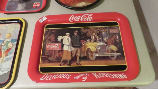 Coca-Cola Tray " Touring Car"