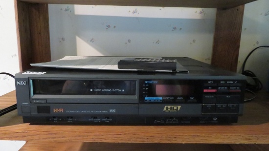 NEC HIFI VCR w/ remote