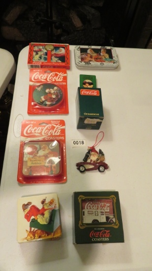 Lot of Coca-Cola Collectibles