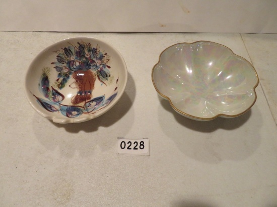 Two collectible bowls