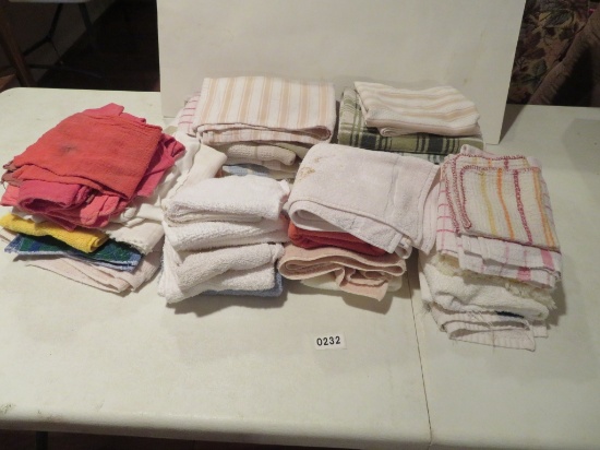 Lot of hand towels