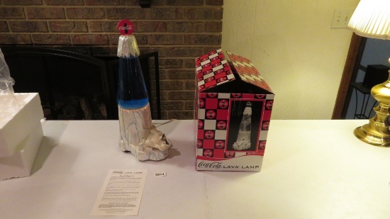 Coca-Cola Lava Lamp | Online Auctions | Proxibid