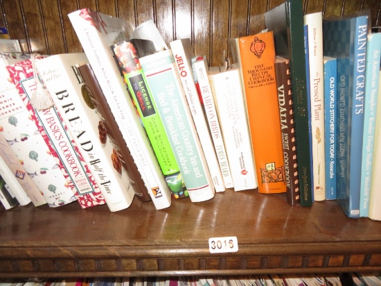 Contents of  bookshelf