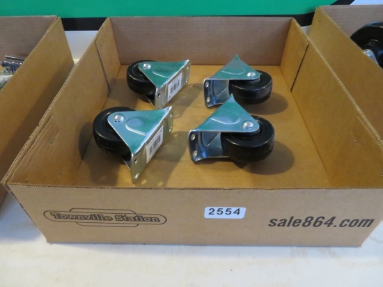 Lot of 4 casters