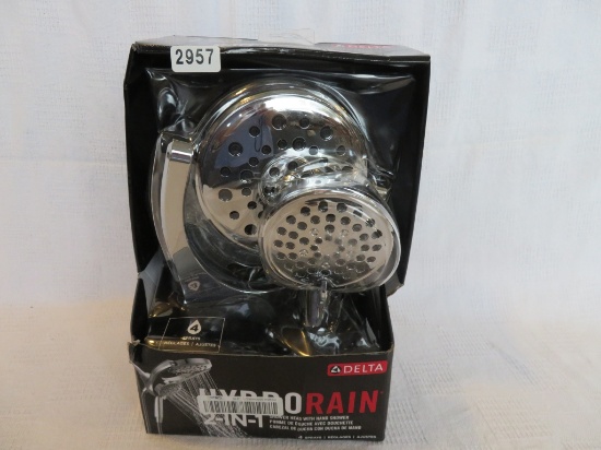 Delta Hydro Rain 2 n 1 Shower Head Set