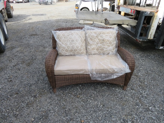 Hampton Bay " Beacon Park" Loveseat w/Cushions