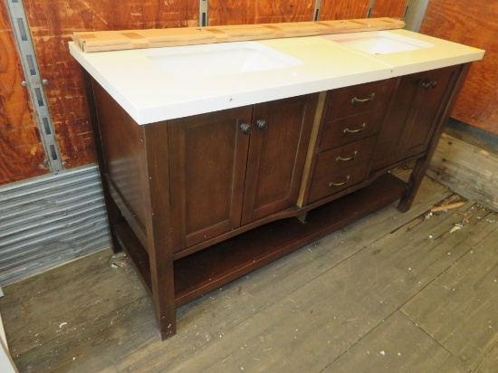 Allen & Roth Double Sink Vanity