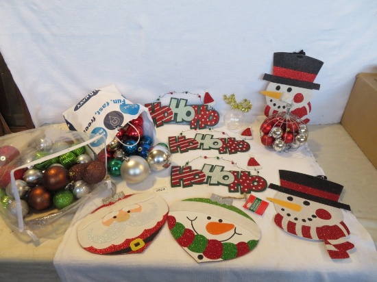 Lot of Christmas Decorations