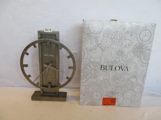 Bulova Metal Clock