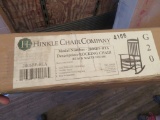 Hinkle Chair Co Black Wood Rocking Chair