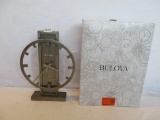 Bulova Metal Clock