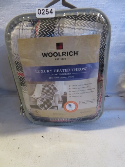 Woolrich Luxury Heated Throw