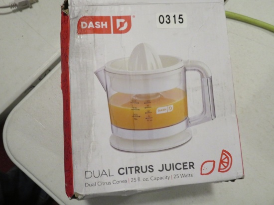 Dash Dual Citrus Juicer