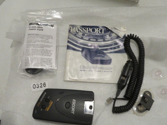 Passport Escort Radar Detector