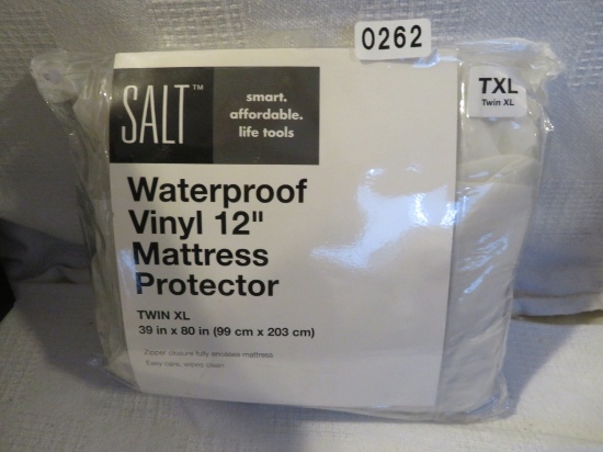 SALT Waterproof Vinyl Mattress Protector Twin XL