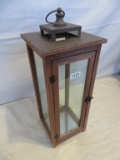 Wood & Glass Lantern