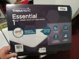 Therapedic Essential 1 1/2 Memory Foam Topper