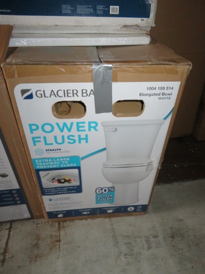 Glacier Bay Power Flush Toilet