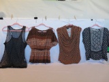 Lot of 4 Womens Tops