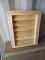 White Pine 12 x 18 Louvered Vent