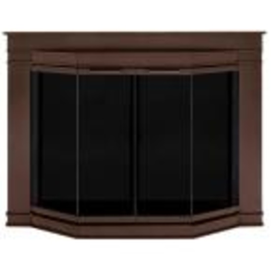 Pleasant Hearth Grantham Med Glass Fireplace Doors