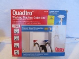 Quadtro Washing Machine Outlet Box