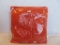 LePouf Coronado Square Pillow Orange