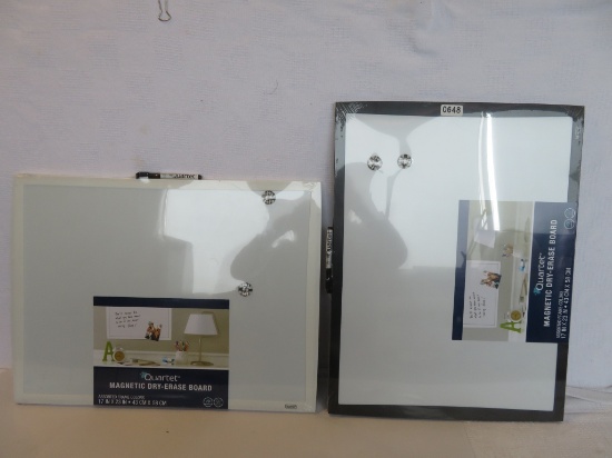 2 Magnetic Dry Erase Boards