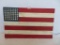 Wooden America Style Flag
