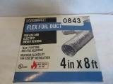 Everbilt Flex Foil Duct 4 In x 8 ft