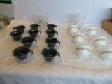 Lot of glasses and cups
