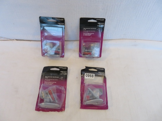 Lot of 4 Floor Mount Door Stops