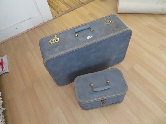 2 Pcs Starfrost Suitcase & Makeup Case
