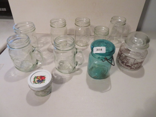Lot of Collectible Storage Jars & Containers