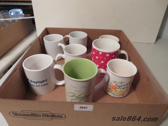 Lot of Coffee Cups & Mugs