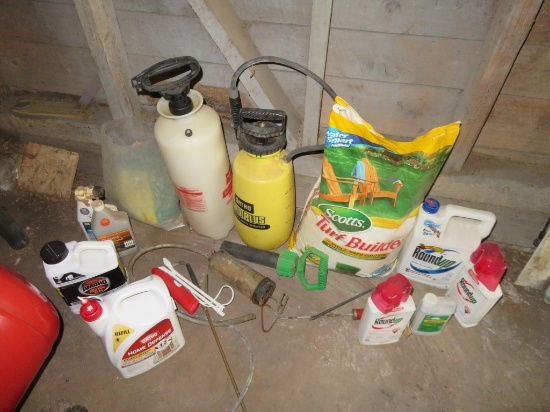 Large Lot of Home, Lawn & Garden Chemicals