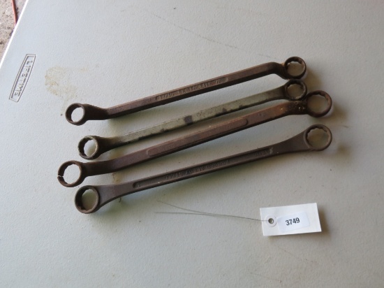 Lot of 4 Large Wrenchs