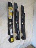 Three Cub Cadet 50 in High Lift Mower Blades