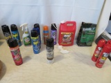 Lot of Pest Control Chemicals and Sprays