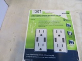 Leviton USB Charger Tamper Resistant Outlet