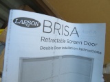 BRISA Retractable Screen Door 72 x 81