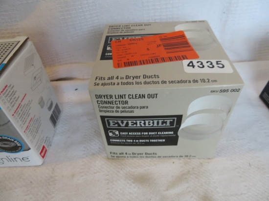 Everbilt Dryer Lint Clean Out Connector