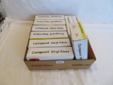 9 Boxes of Large Vinyl Gloves