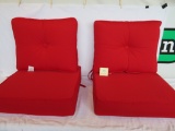 2 Sunbrella Lounge Chair Cushions Sets